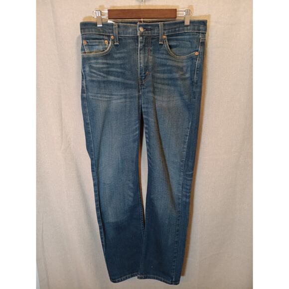 Levi's 514 Men's Blue Jeans 32X32 Classic Straight Fit Denim - Picture 1 of 6